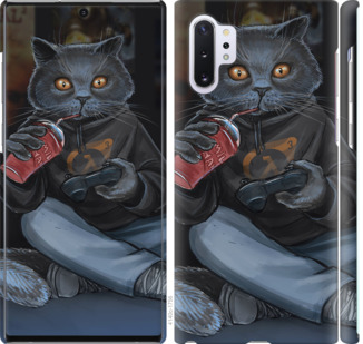 

Чохол gamer cat на Samsung Galaxy Note 10 Plus 791631