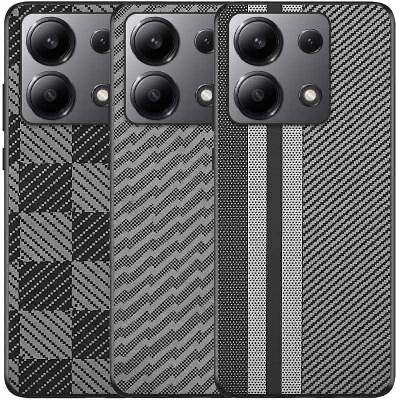 Чехол TPU+PC Grid для Xiaomi Redmi Note 13 Pro 4G / Poco M6 Pro 4G / Note 14S