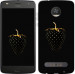 Чехол Черная клубника для Motorola Moto Z2 Play