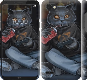 

Чехол gamer cat для LG Q6 Prime M700 668947