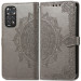 Фото Кожаный чехол (книжка) Art Case с визитницей для Xiaomi Redmi Note 11 (Global) / Note 11S (Серый) на vchehle.ua
