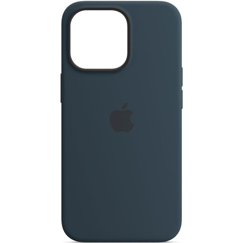 Чохол Silicone Case Full Protective (AA) на Apple iPhone 14 Plus (6.7") (Эстетический дефект / Синій / Abyss Blue)