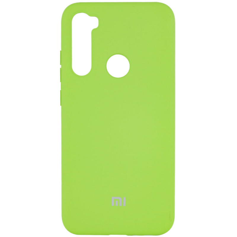 Чохол Silicone Cover Full Protective (A) на Xiaomi Redmi Note 8 / Note 8 2021 (Зелений / Green)