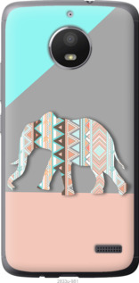 

Чохол Візерунчастий слон на Motorola Moto E4 692919