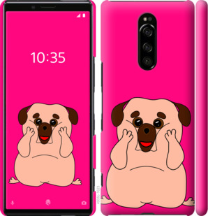 

Чохол Веселий мопс на Sony Xperia 1 J9110 928424