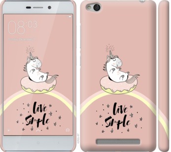 

Чехол Единорожка в пончике для Xiaomi Redmi 3 719459