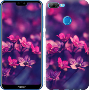 

Чехол Пурпурные цветы для Huawei Honor 9i 911402