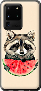 

Чохол Єнотик з кавуном на Samsung Galaxy S20 Ultra 878299