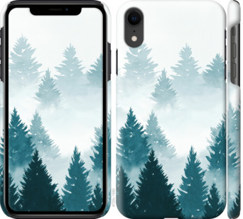 

Чехол Акварельные Елки для iPhone XR 862321
