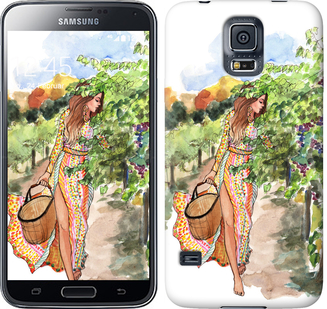 

Чохол Дівчина Літо на Samsung Galaxy S5 Duos SM G900FD 573621