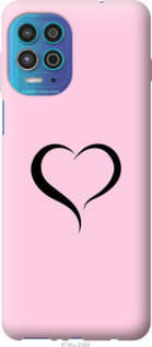 Чехол Сердце 1 для Motorola G100