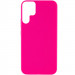 Чохол Silicone Cover Lakshmi (AAA) на Samsung Galaxy S22 Ultra (Рожевий / Barbie pink)