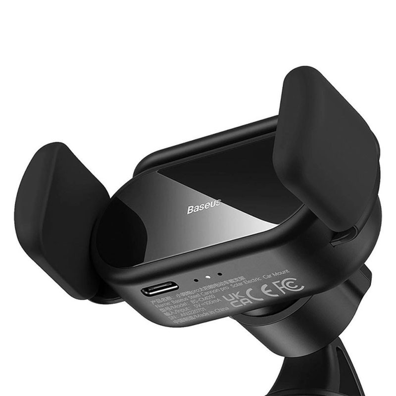 Автодержатель Baseus Steel Cannon pro Solar Electric Car Mount (SUGP010001) (Black) в магазине vchehle.ua