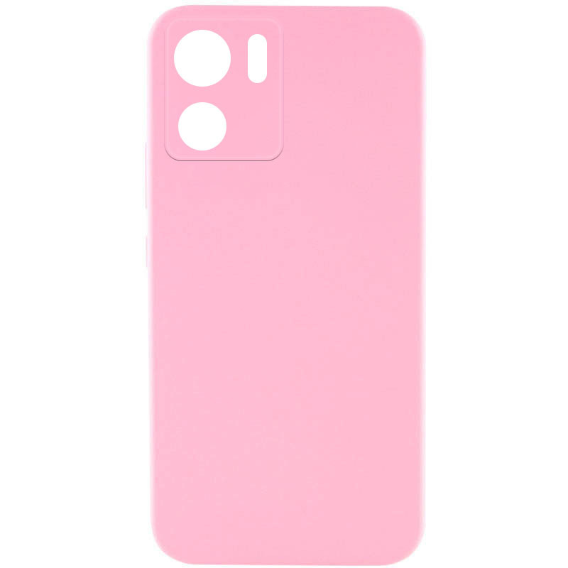 Чехол Silicone Cover Lakshmi Full Camera (AAA) для Motorola Edge 40 (Розовый / Light pink)