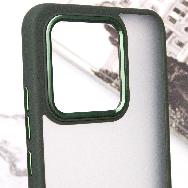 Фото Чохол TPU+PC North Guard на Xiaomi Redmi Note 13 Pro 4G / Poco M6 Pro 4G (Dark Green) в маназині vchehle.ua