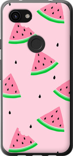 Чехол Розовый арбуз для Google Pixel 3a XL