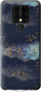 

Чохол Ночь золотые звезды для Tecno Camon 16 SE CE7j 1406467