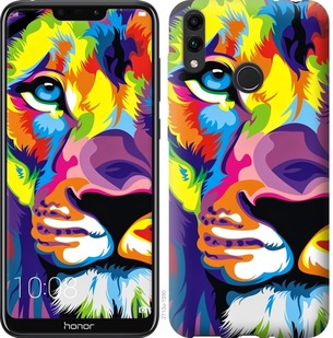 

Чохол Різнобарвний лев для Huawei Y7 (2019) 698015