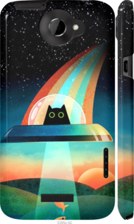 

Чехол Кот, нло, радуга, рыба для HTC One X+ 1402937