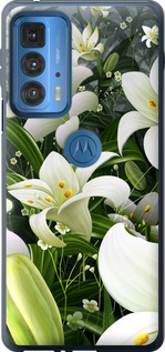 

Чехол Белые лилии для Motorola Edge 20 Pro 1694185