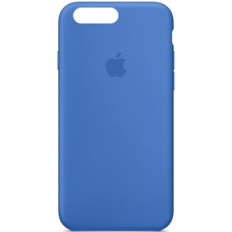 Чохол Silicone Case Full Protective (AA) на Apple iPhone 7 plus / 8 plus (5.5") (Синій / Capri Blue)