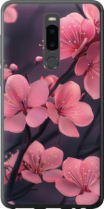 Чехол Пурпурная сакура для Meizu Note 8