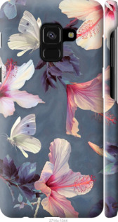 

Чехол Нарисованные цветы для Samsung Galaxy A8 2018 A530F 596104