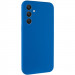 Чехол Silicone Cover Lakshmi Full Camera (AAA) для Samsung Galaxy S24 FE (Синий / Denim Blue)