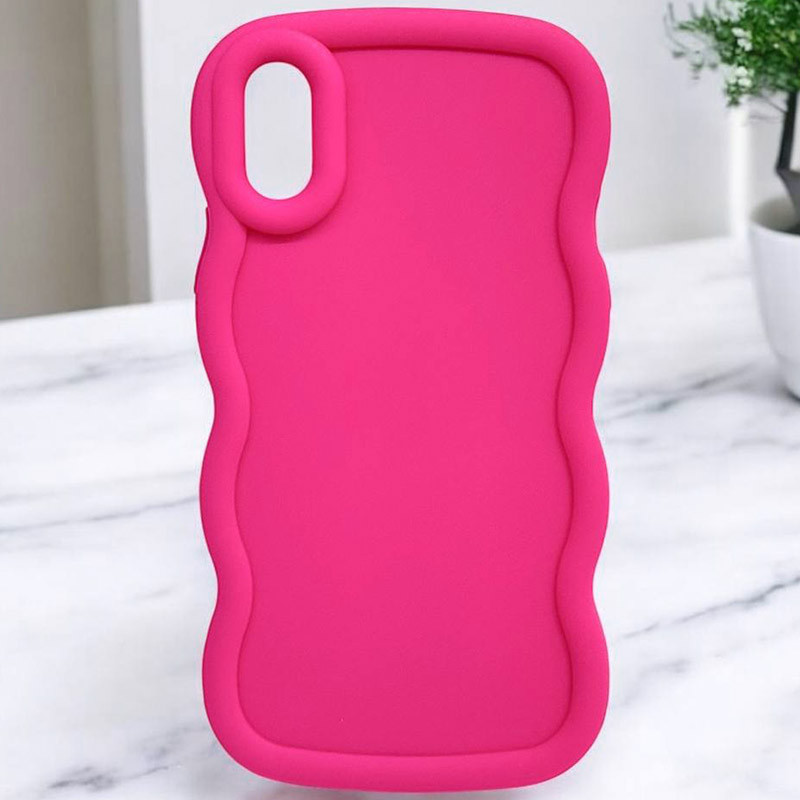 Фото Чехол TPU Ripple для Apple iPhone X / XS (5.8") (Dragon Fruit) на vchehle.ua