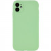 Чехол Silk Full Camera Protective (AA) NO LOGO для Apple iPhone 12 (6.1") (Мятный / Mint)