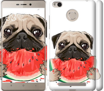 

Чехол Мопс и арбуз для Xiaomi Redmi 3 Pro 843758