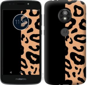 Чехол Пятна леопарда для Motorola Moto E5 Play
