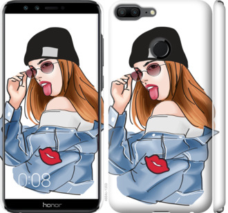 

Чохол Дівчина v3 на Huawei Honor 9 Lite 843154