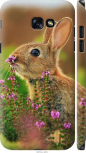Чохол Кролик і квіти на Samsung Galaxy A7 (2017)