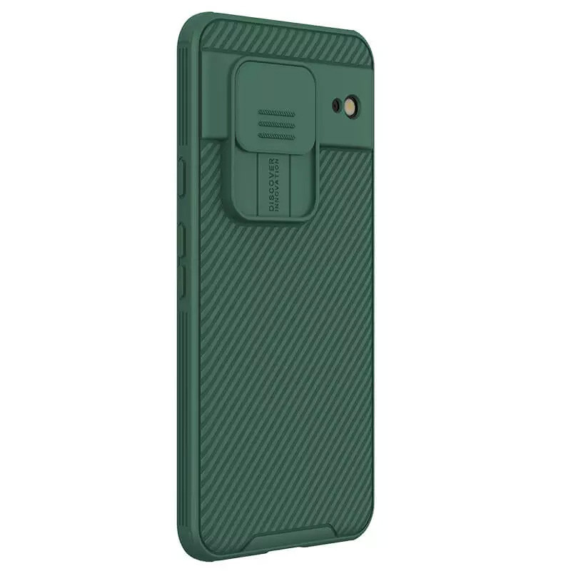 Карбоновая накладка Nillkin CamShield Pro для Google Pixel 8 (Deep Green) в магазине vchehle.ua