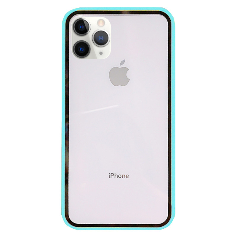 

Прозрачный TPU+PC чехол Epic с цветным бампером для Apple iPhone 11 Pro Max (6.5") (Синий) 766138