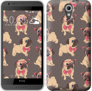 

Чохол мопсики 2 на HTC Desire 620G 924346