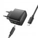 Фото СЗУ Hoco CS61A Bright PD30W+QC3.0 (1USB-A/1C) + кабель Type-C to Lightning (Black) в магазине vchehle.ua