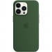 Чехол Silicone Case Full Protective (AA) для Apple iPhone 14 Pro (6.1") (Зеленый / Clover)