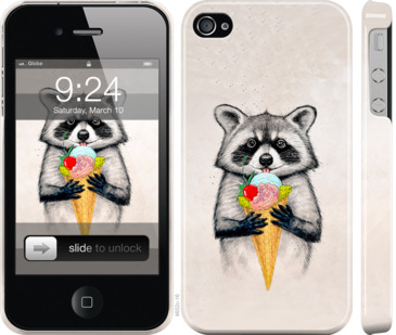 

Чехол Енотик с мороженым для iPhone 4 800898