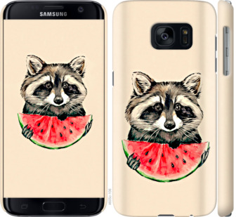

Чехол Енотик с арбузом для Samsung Galaxy S7 G930F 799524