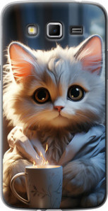 Чохол White cat на Samsung Galaxy Grand 2 G7102