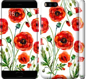 

Чехол Нарисованные маки для Xiaomi Mi6 744115