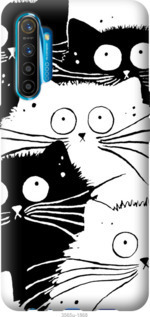 Чехол Коты v2 для Realme XT