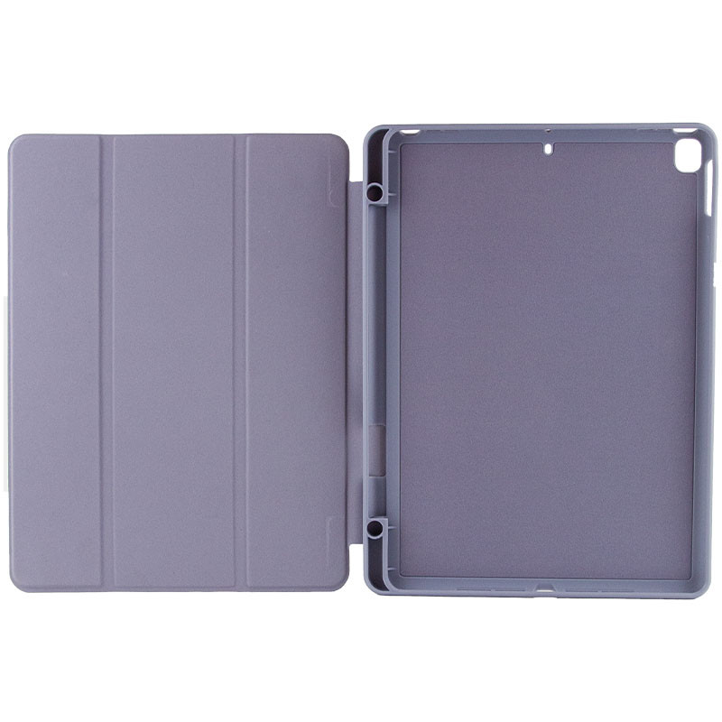 Фото Чохол (книга) Smart Case Open buttons на  Apple iPad 10.2" (2019) (2020) (2021) (Lavender gray) в маназині vchehle.ua