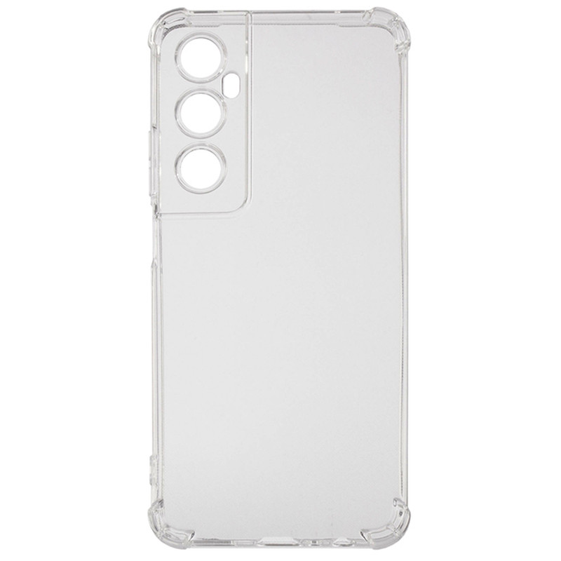 Фото TPU чохол GETMAN Ease logo посилені кути Full Camera на Realme C65 4G (Безбарвний (прозорий)) на vchehle.ua