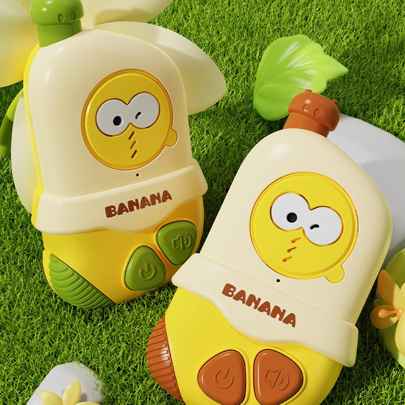 Фото Дитяча навчальна рація ME-213 Banana Cute Intercom (2pcs) (Yellow) в маназині vchehle.ua