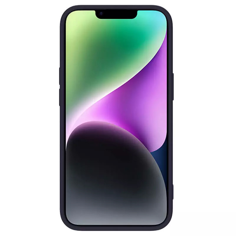 Фото Силіконова накладка Nillkin Camshield Silky Magnetic на Apple iPhone 14 Plus (6.7") (Фіолетовий) на vchehle.ua