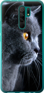 Чехол Красивый кот для Xiaomi Redmi 9