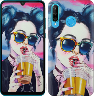 

Чехол Арт-девушка в очках для Huawei Honor 20 Lite 868259